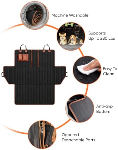 Owleys SUV Cargo Liner for Dogs, Waterproof Trunk Cover, 79 x 52 in - Image 5