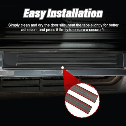 Door Sill Protector for Ford Ranger 2024-2026 Door Sill Guard - Image 5