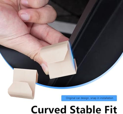 4 PCS Car Glove Box Hooks, Self-Adhesive Car Glove Box Hook Organizer, - Image 4