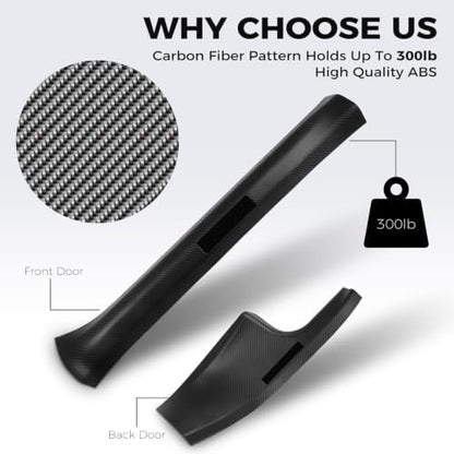 4 Pcs Door Sill Protector for Tesla Model Y 2019-2024 Only for 5 Seater - Image 2