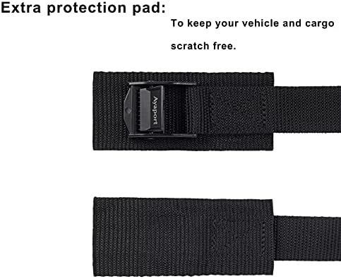 Ayaport Lashing Straps with Buckles Adjustable Cam Buckle Tie Down Cinch Strap - Image 4