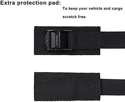Ayaport Lashing Straps with Buckles Adjustable Cam Buckle Tie Down Cinch Strap - Image 4