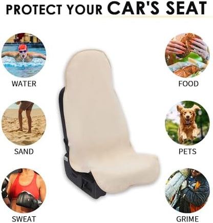 Waterproof Car Seat Cover Universial Fits Car Sweat Towel - Image 7