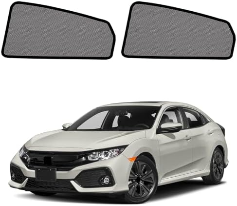 Civic Window Shades 2016-2021, Rear Side Mesh by KOCZIL
