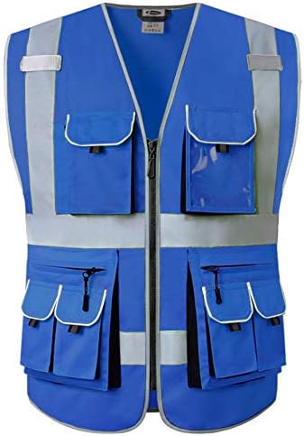 JKSafety Hi Vis Safety Vest for Men Women by JKSafety