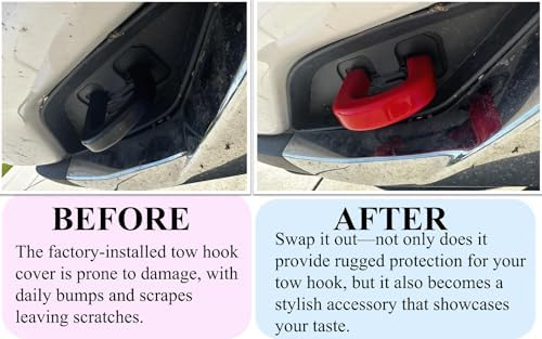 Tow Hook Covers for Silverado 1500 2007-2026 and GMC Sierra 1500 2007-2019 - Image 5