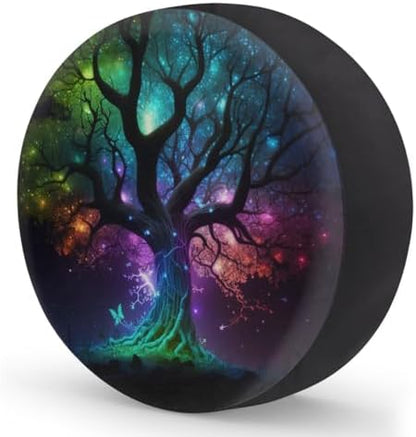 Tree of Life Spare Tire Cover Dust-Proof Spare Wheel Covers - Image 2