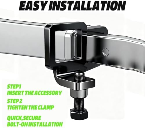 Pacify 2 Inch Anti Rattle Hitch Clamp, Heavy Duty Hitch Tightener - Image 6