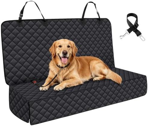 JSTHT Dog Car Seat Covers for Back Seat Waterproof Bench Seat Cover Protector by JSTHTCarSeatCoversforDogs