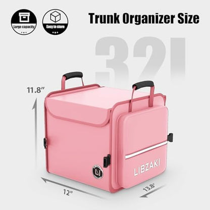 LIBZAKI Car Trunk Storage Organizer, Collapsible Trunk Storage Box - Image 6