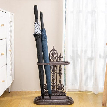 Sungmor Cast Iron Freestanding Umbrella Stand - Image 3