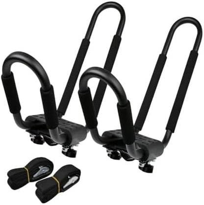 Kayak Roof Rack for Car Top Carrier J Cross Bar Canoe Boat Mount 1Pair by Unknown