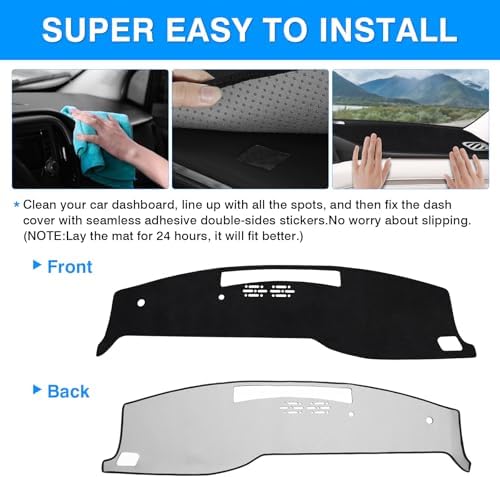 Autorder Dashboard Cover Mat for Nissan Armada 2025 2026 Accessories Dash Cover - Image 5