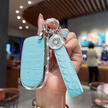 for Jeep Key Fob Cover with Keychain - Image 2