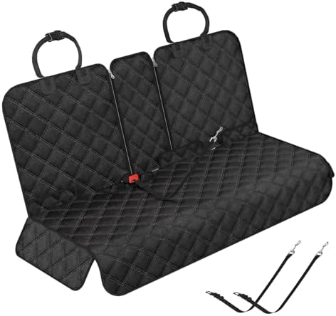 Simple Trending Dog Car Seat Cover, Back Seat Pet Bed Mat Protector Waterproof by SimpleTrending