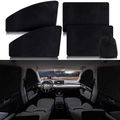 ZATOOTO Magnetic Car Window Shades 4PCS, Car Window Covers Ultimate Privacy by ZATOOTO