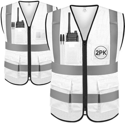 TICONN High Visibility Reflective Safety Vest by TICONN