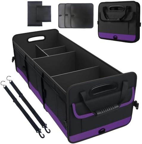 AOPHY Foldable Trunk Organizer for Car SUV Truck 95L by AOPHY