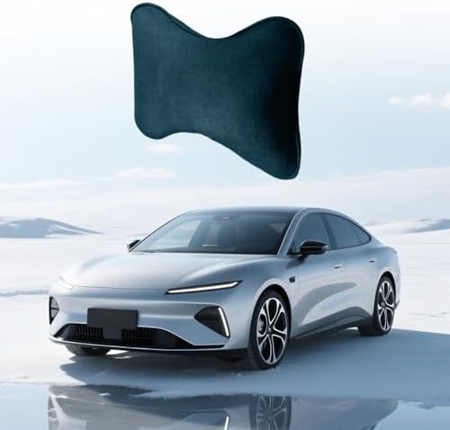 Car Headrest Pillow, Suede Soft Comfortable Breathable Vehicle Seat Neck - Image 6