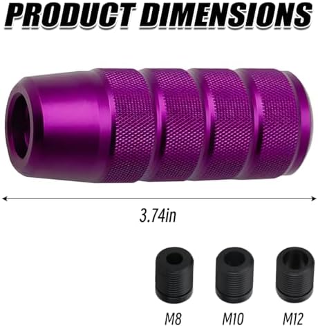 Osilly 3.74 Inch Aluminum Shift Knob - Image 2