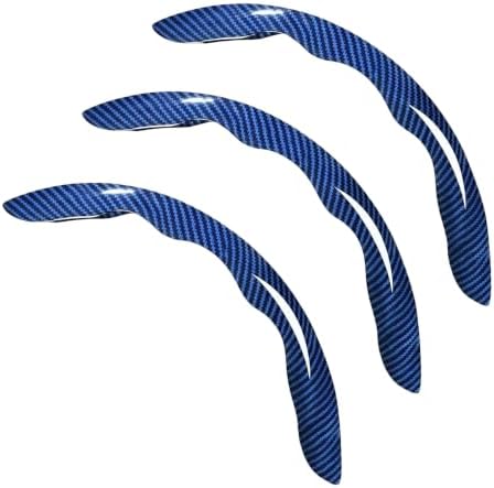 3pcs Universal Carbon Fiber Steering Wheel Cover, Anti-Slip & Segmented Design - Image 6