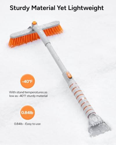 36.2" Snow Brush with Ice Scraper - Image 3
