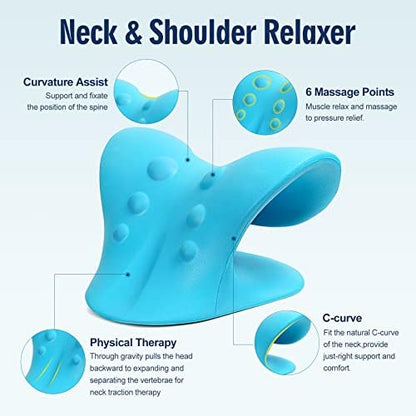 Neck Stretcher for Pain Relief, Neck and Shoulder Relaxer Cervical Traction - Image 3