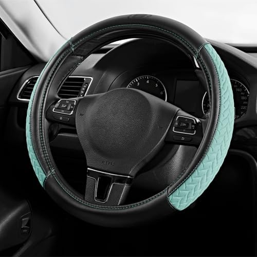 Skechers Steering Wheel Cover, Max Cushioning Leather Steering Wheel Cover by Unknown