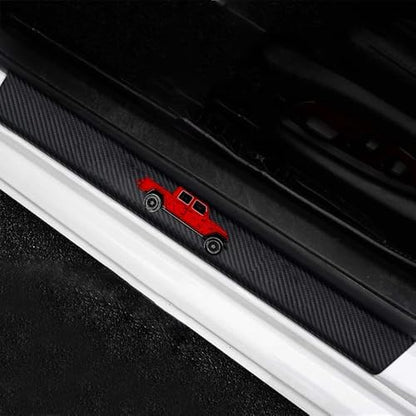 4 Pieces Car Door Sill Protector fit - Image 3