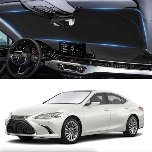 Windshield Sun Shade for Lexus ES 2019-2026 ES250 ES300h ES350 Sunshade - Image 5