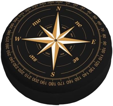 Compass Rose Spare Tire Cover Weatherproof Universal Wheel Protectors Wheel - Image 3