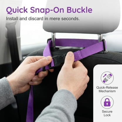 2 Pack Dog Car Seat Belt, 2026 New Pet Dog Leash - Image 4