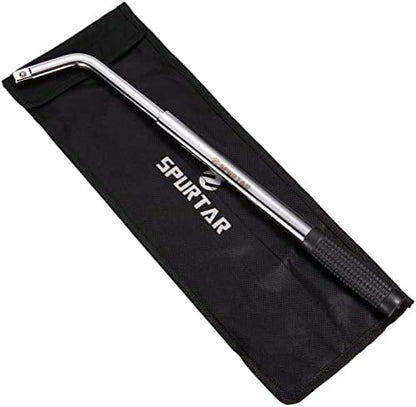 Spurtar Telescoping Lug Wrench 1/2 Drive 17/19mm 21/23mm Sockets - Image 6