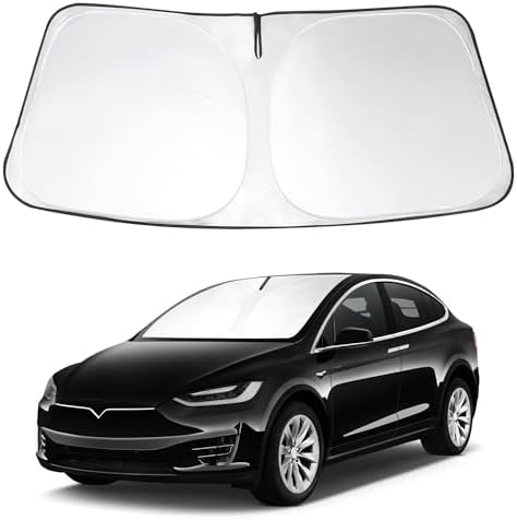 Windshield Sun Shade Sunshade for 2016-2026 TES-la Model X by LHFLIVE