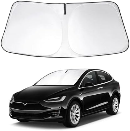 Windshield Sun Shade Sunshade for 2016-2026 TES-la Model X by LHFLIVE