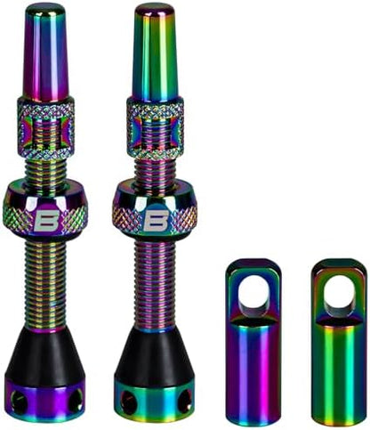 BWSHLF Tubeless Presta Valve Stem 40/44/55/60/65/70/80/100 mm, Super Light by BWSHLF
