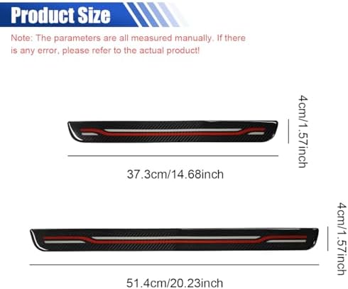4PCS Car Door Sill Protector, Anti-Scratch Automotive Door Edge Guard Sticker - Image 2