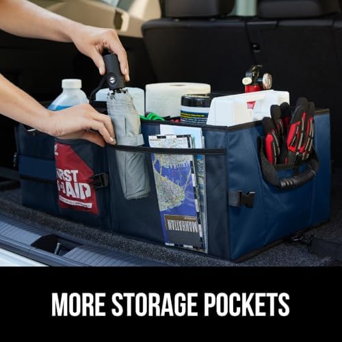 GORILLA GRIP Trunk Organizer for SUV and Cars, Large Capacity - Image 4