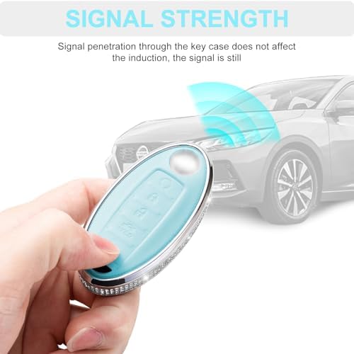 for Nissan Key Fob Cover with Keychain - Image 6