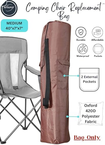 40"x7"x7" Replacement Bag for Folding Camping Chair, Camp Chairs, Yoga Mat - Image 2