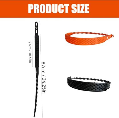 10pcs Auto Anti Skid Straps Vehicle Tire Grip Straps Set Offering on Snow - Image 3
