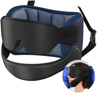 SARISUN Travel Pillow with Chin Strap, Stable Head Support by SARISUN