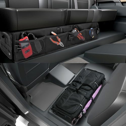 Foldable Truck Under Seat Storage Organizer Removable Dividers Fit F150 - Image 3