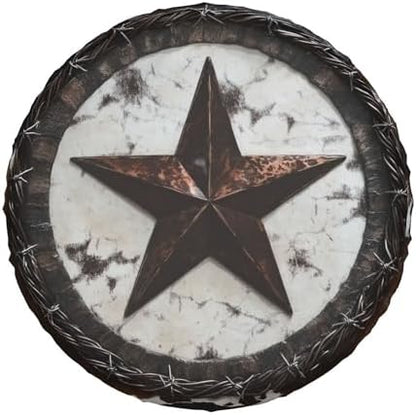 Western Texas Star Spare Tire Cover Wheel Protectors Weatherproof Sun - Image 2