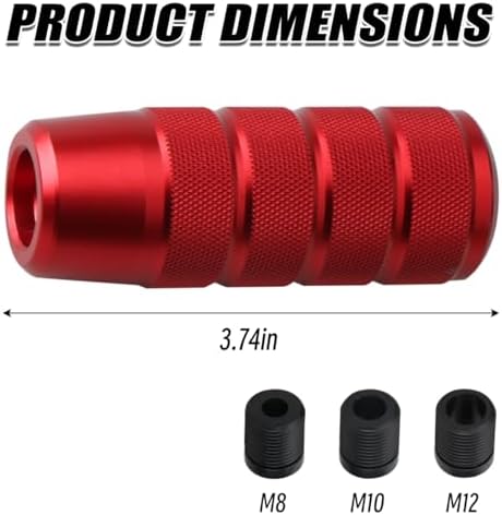 Osilly 3.74 Inch Aluminum Shift Knob - Image 2