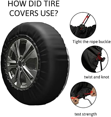 Go Outside Worst Case A Bear Kill You Spare Tire Cover Weatherproof Wheel - Image 5