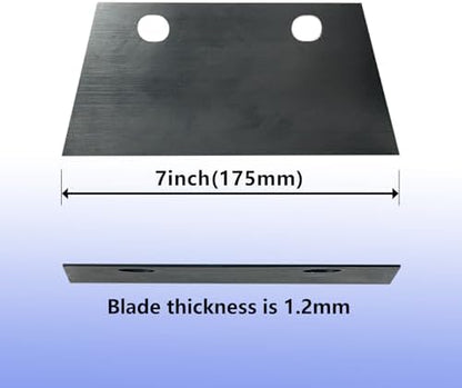 Black Color Heavy Duty Spring Steel Concrete Floor Scraper - Image 2