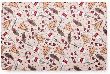 Wildflowers Microfiber Kitchen Towels | Cookies and Milk Pattern | Waffle - Image 5