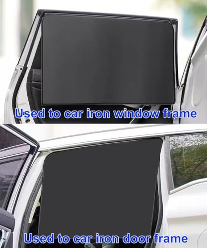 Car Sunshade, Car Privacy Window Shade, 100% Block Light - Image 6