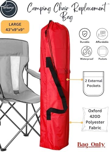 43"x9"x9" Replacement Bag for Folding Camping Chair, Camp Chairs, Yoga Mat - Image 2